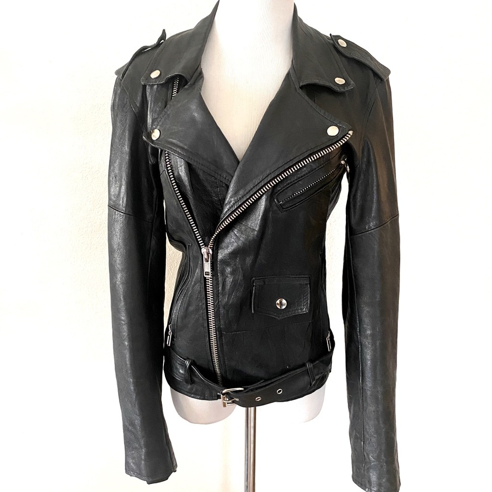 Deadwood Recycled Vintage Leather Jacket